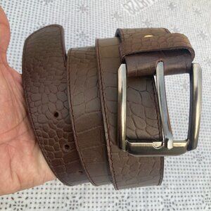 Handmade Belts Full Grain Genuine Leather Casual Dress Jeans Belts for Men